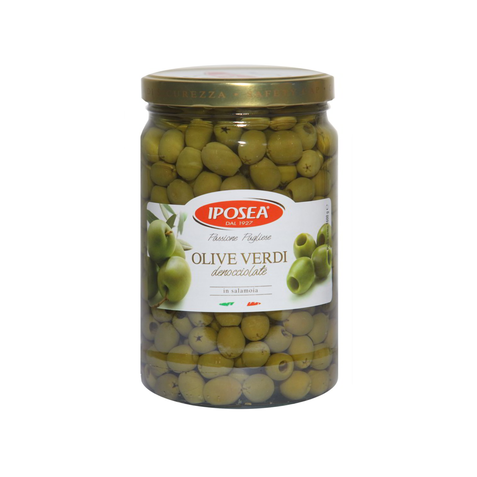 Olive Verdi Denocciolate In Salamoia 290g