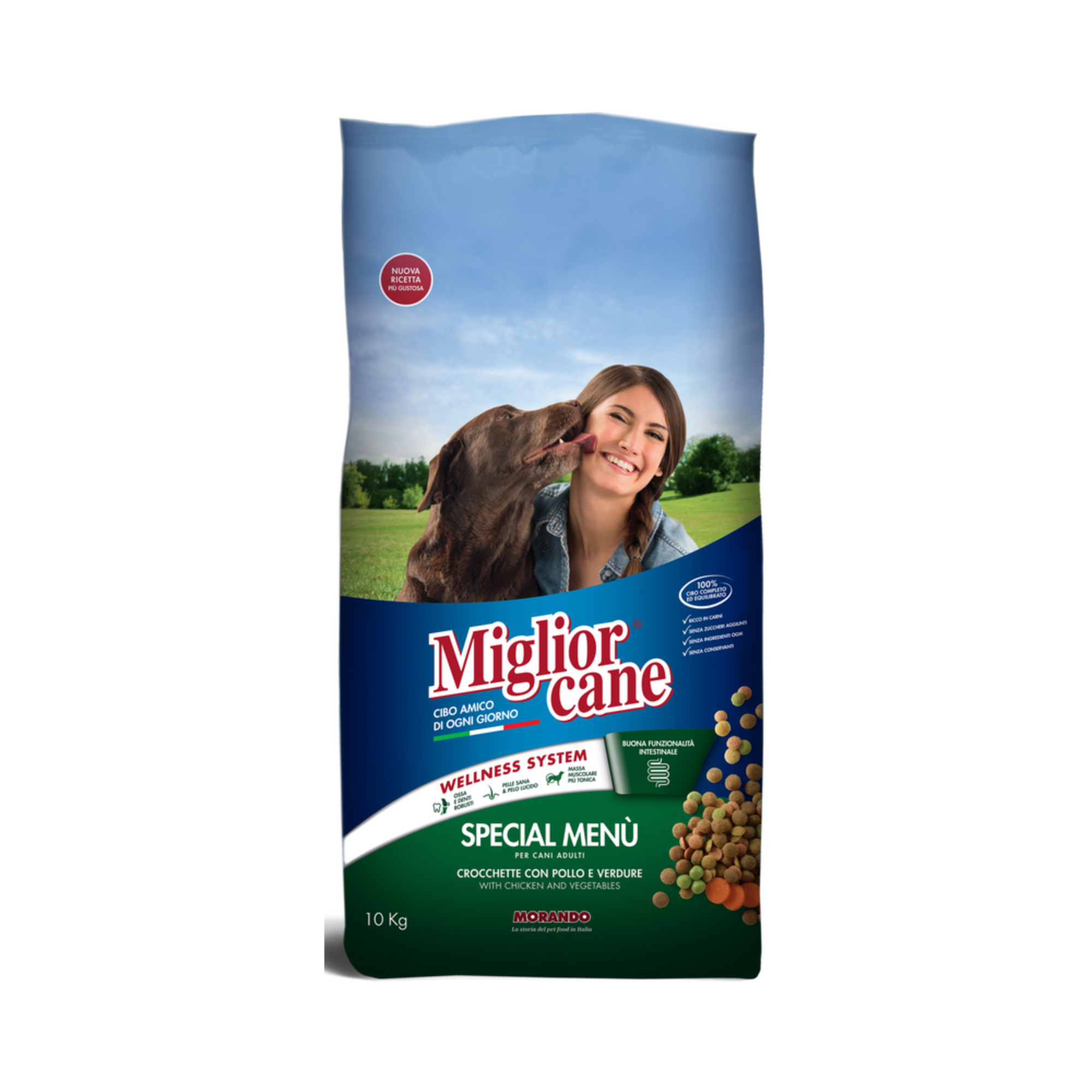 Miglior Cane Special Menu Crocchette Con Pollo E Verdure 10 kg
