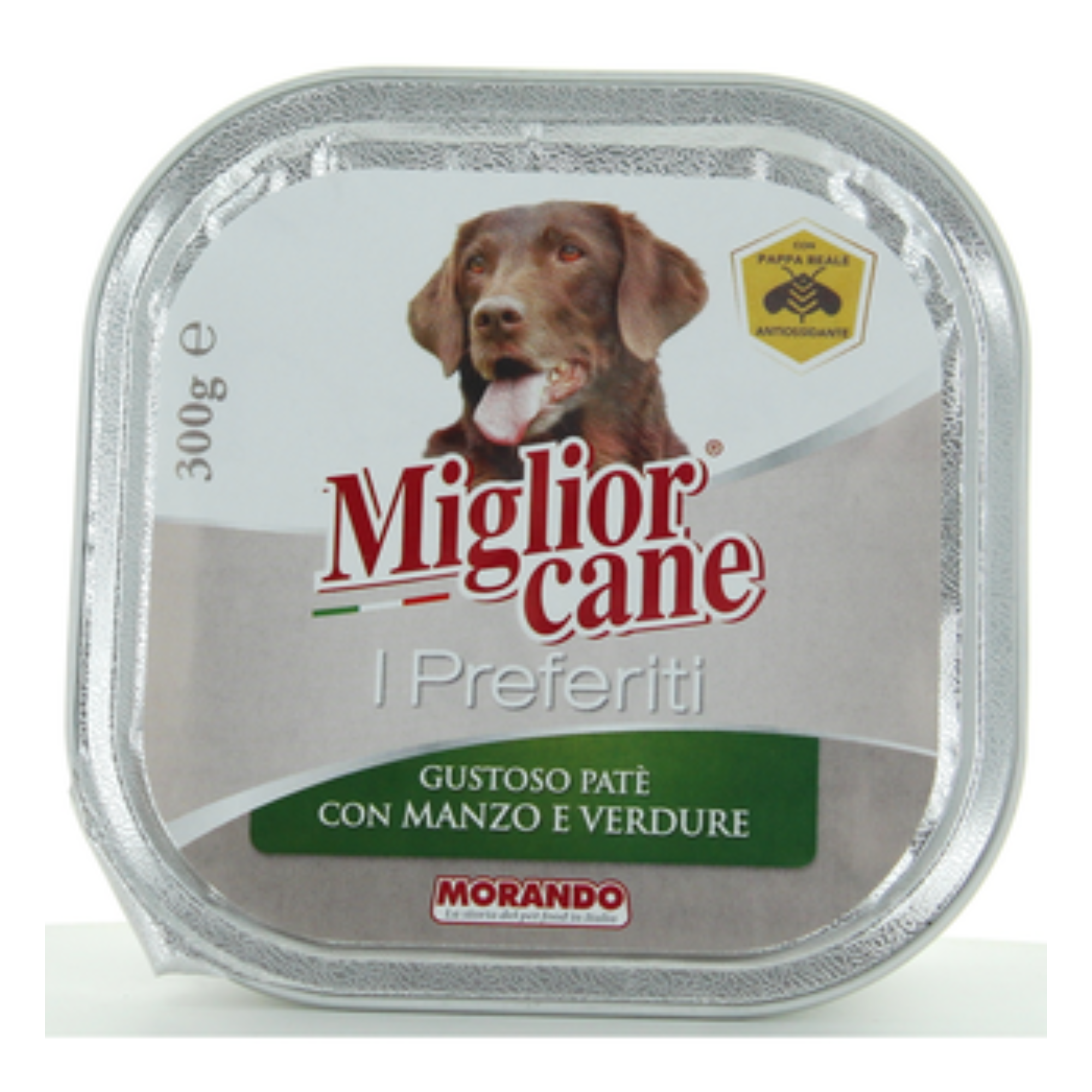 Miglior Cane I Preferiti Gustoso Paté Con Manzo e Verdure 300g