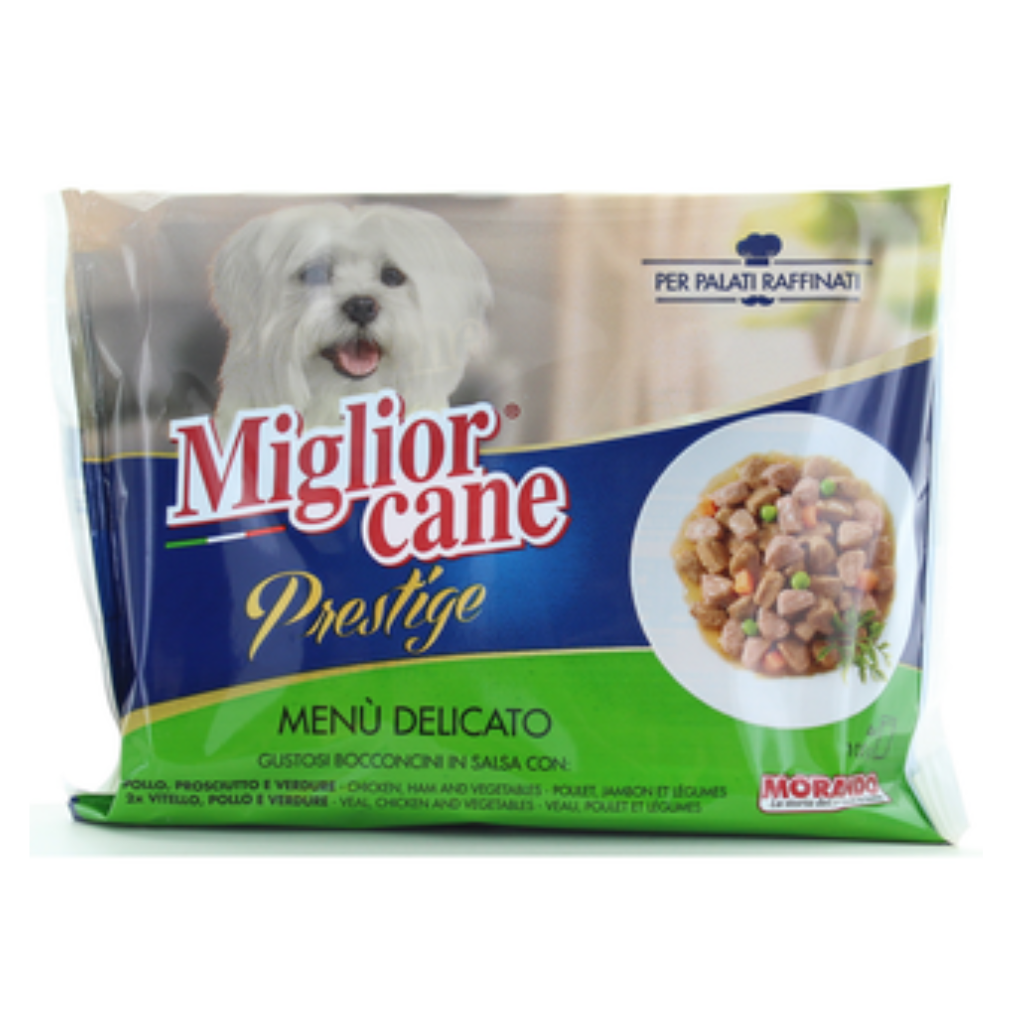 Miglior Cane Prestige Menù Delicato Bocconcini In Salsa 4x100g