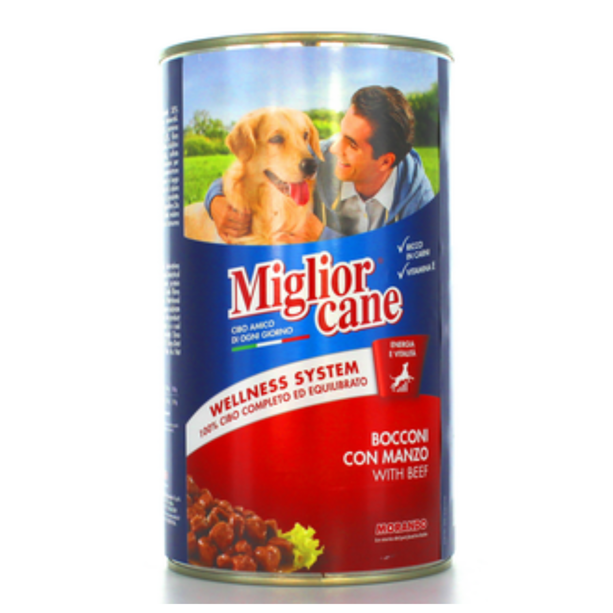 Bocconi Con Manzo Miglior Cane 1250g