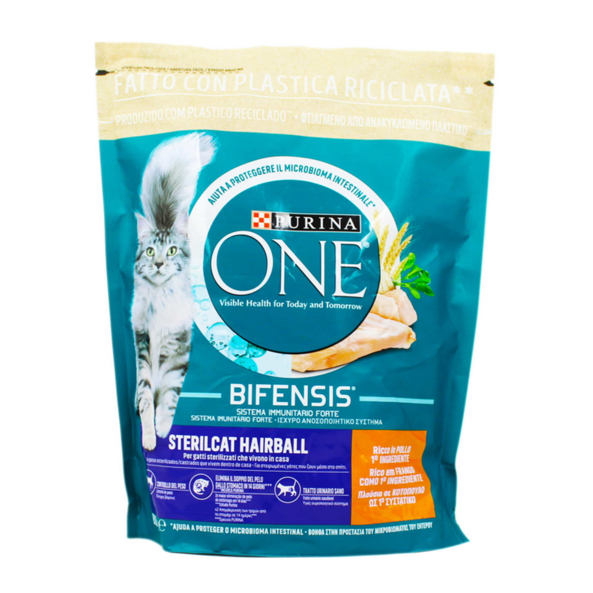 Purina One Bifensis Sterilcat Hairball Pollo 800gr