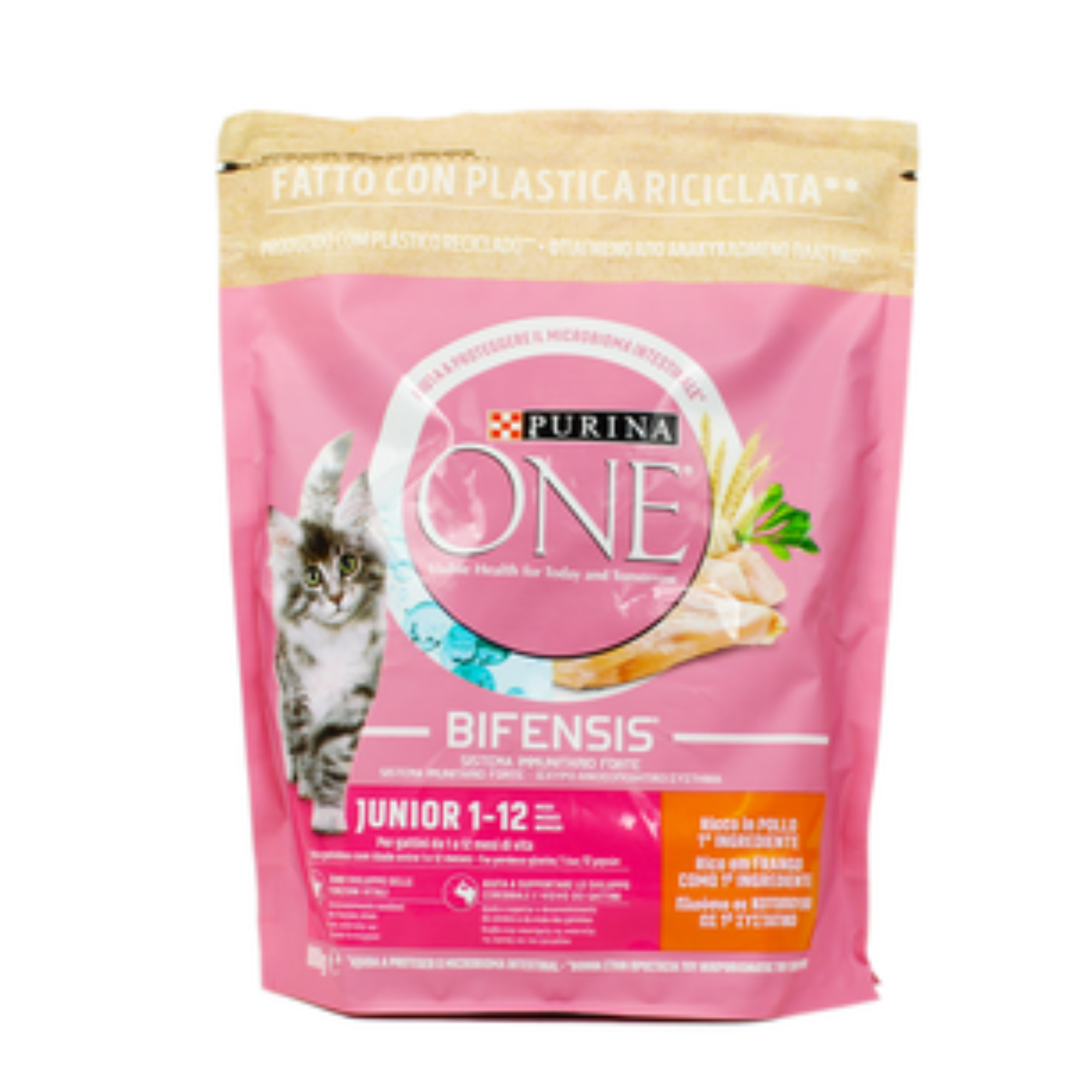 Purina One Bifensis Junior 1–12 Con Pollo 800g