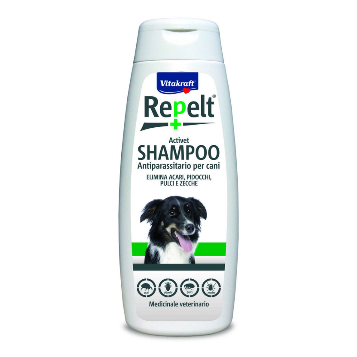 Vitakraft Repelt Shampoo Antiparassitario Per Cani 250 Ml