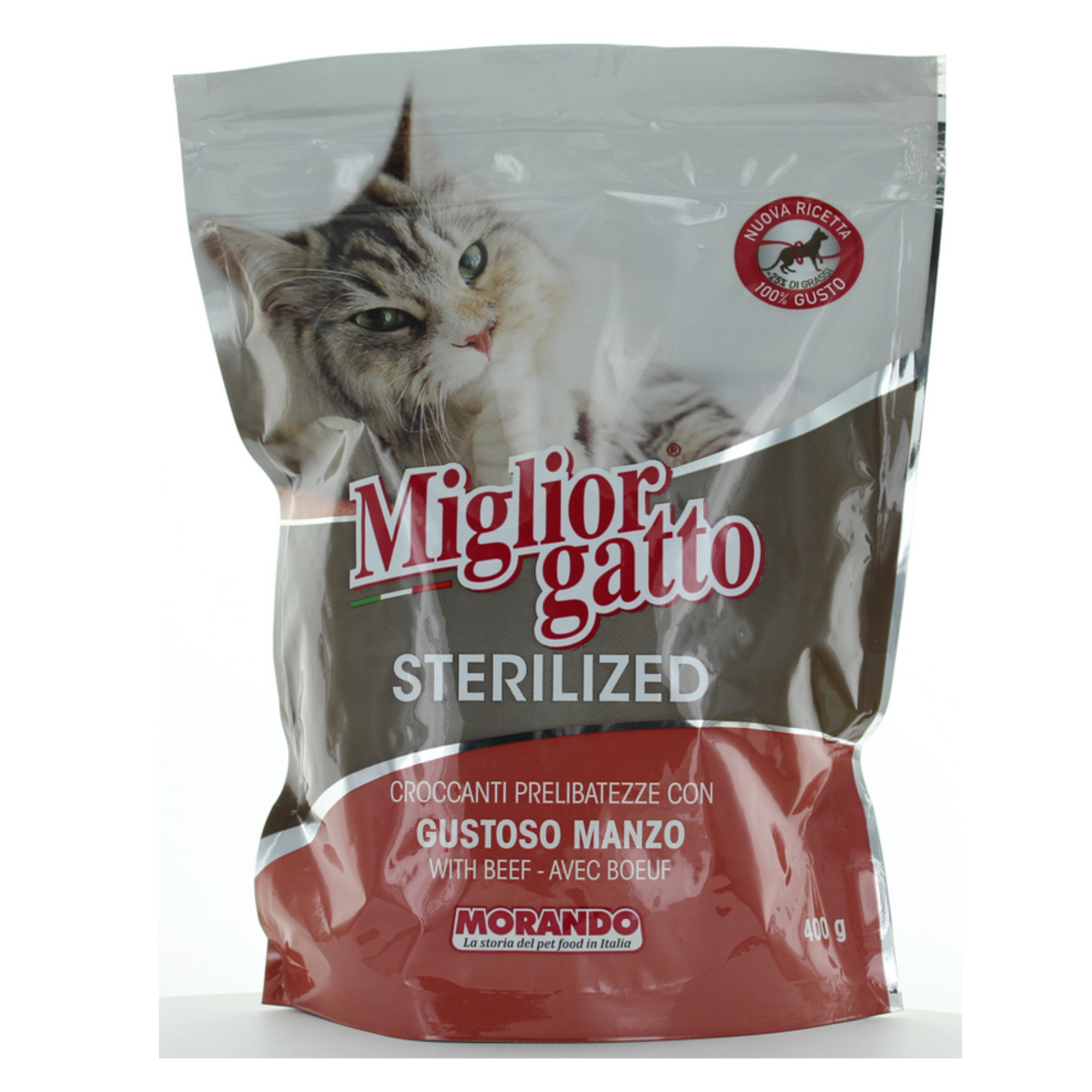 Miglior Gatto Sterilized Croccantini Al Manzo 400g