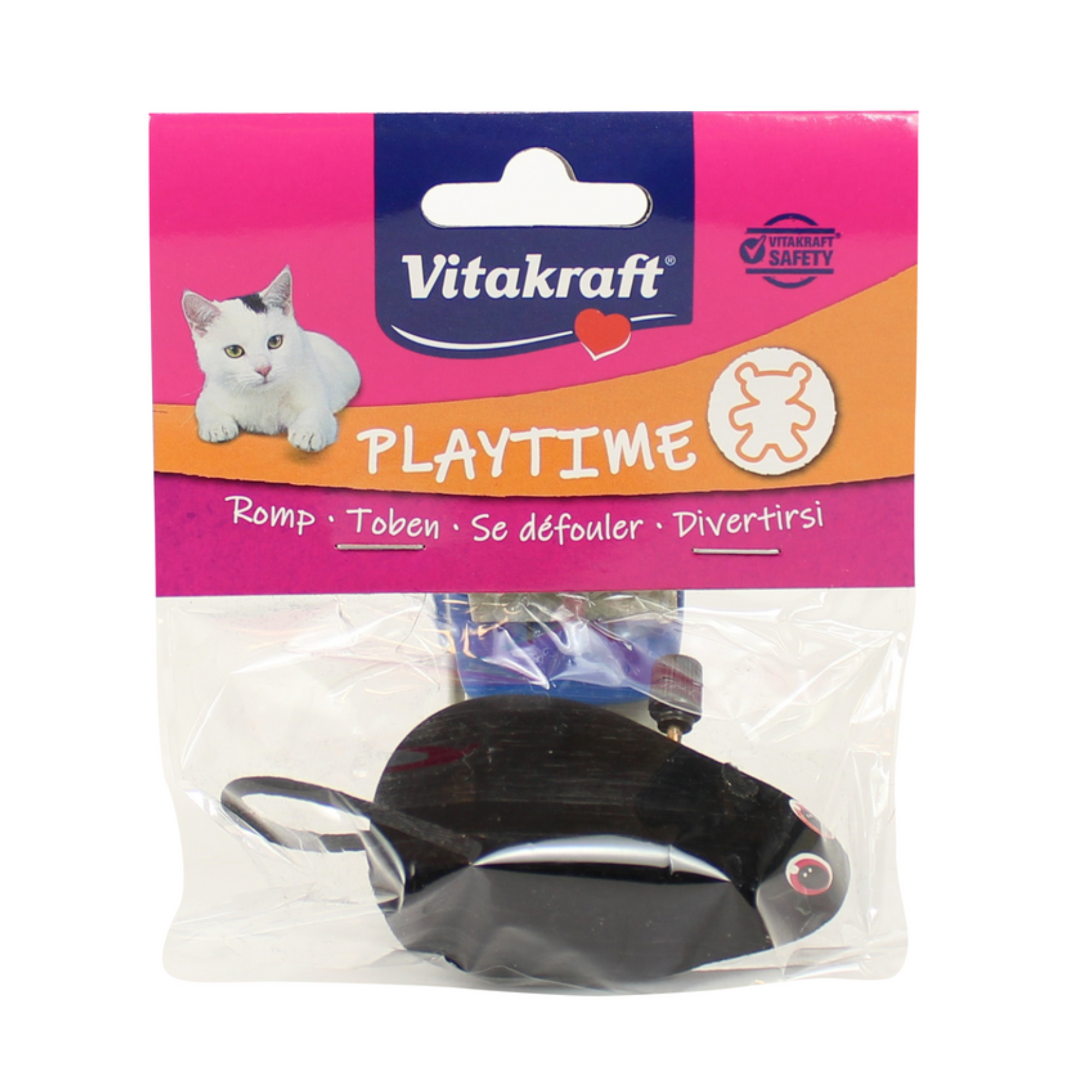 Gioco Per Gatti Vitakraft Playtime Topolino Con Catnip