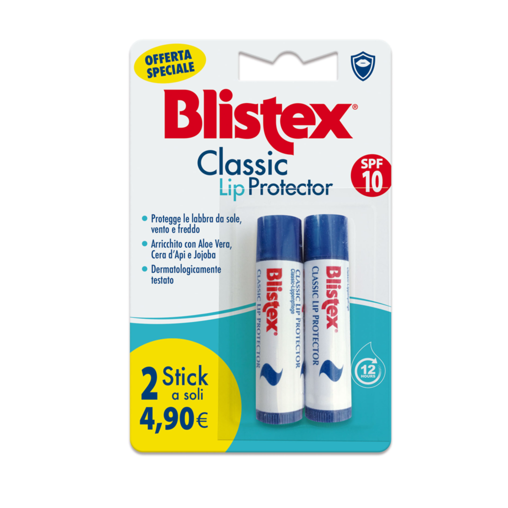 Blistex Classic Lip Protector Spf 10 Doppio Stick 2x