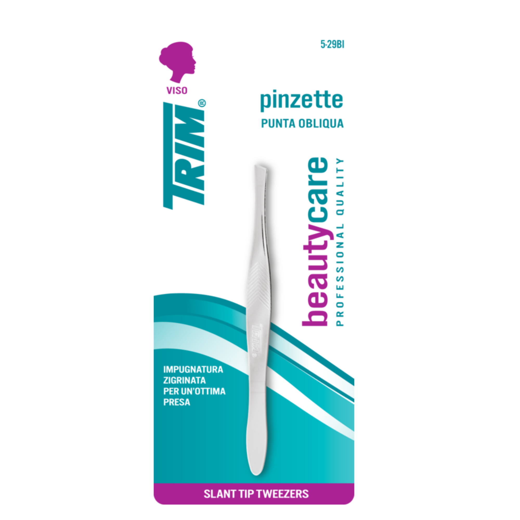 Pinzette Punta Obliqua Trim Beauty Care Professional