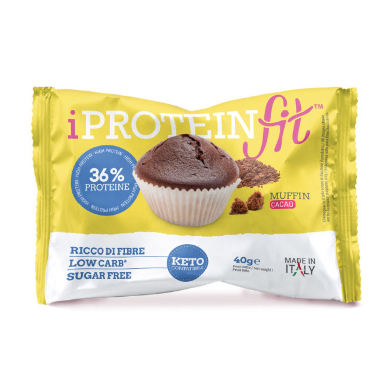 i ProteinFit Muffin Cacao 40 g