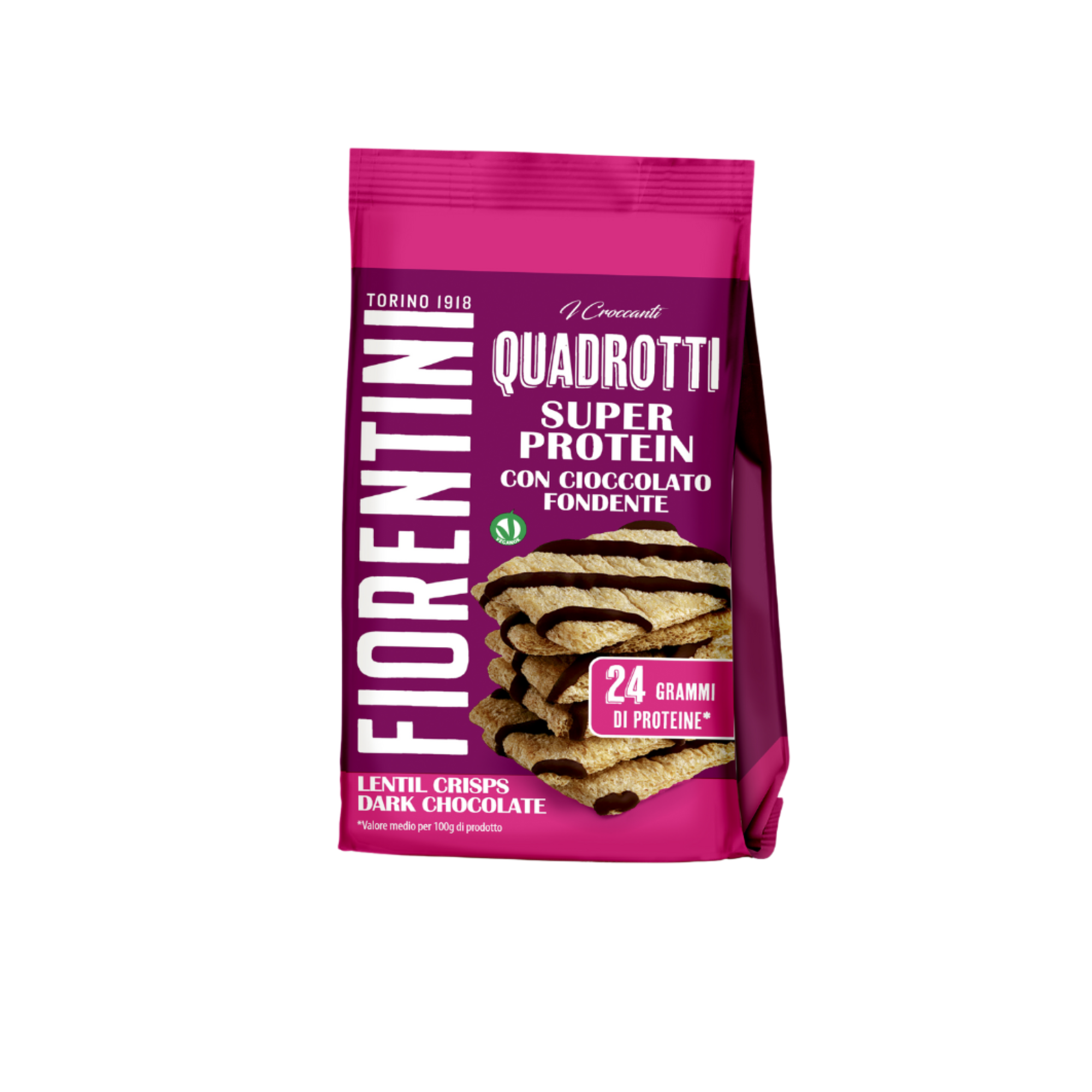 Quadrotti Super Protein Con Cioccolato Fondente Fiorentini 60 g