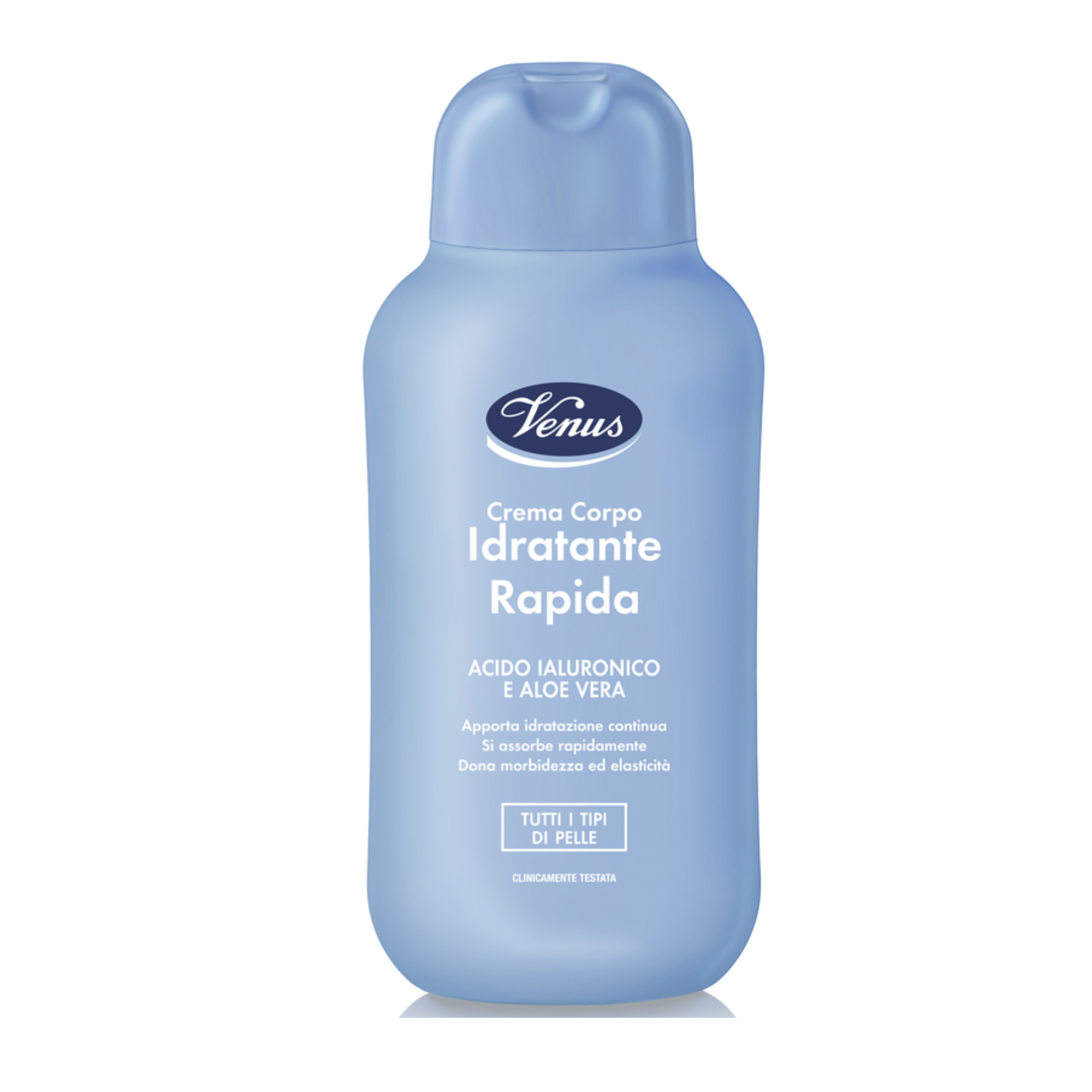 Crema Corpo Idratante Rapida Acido Ialuronico E Aloe Vera Venus 250 ml