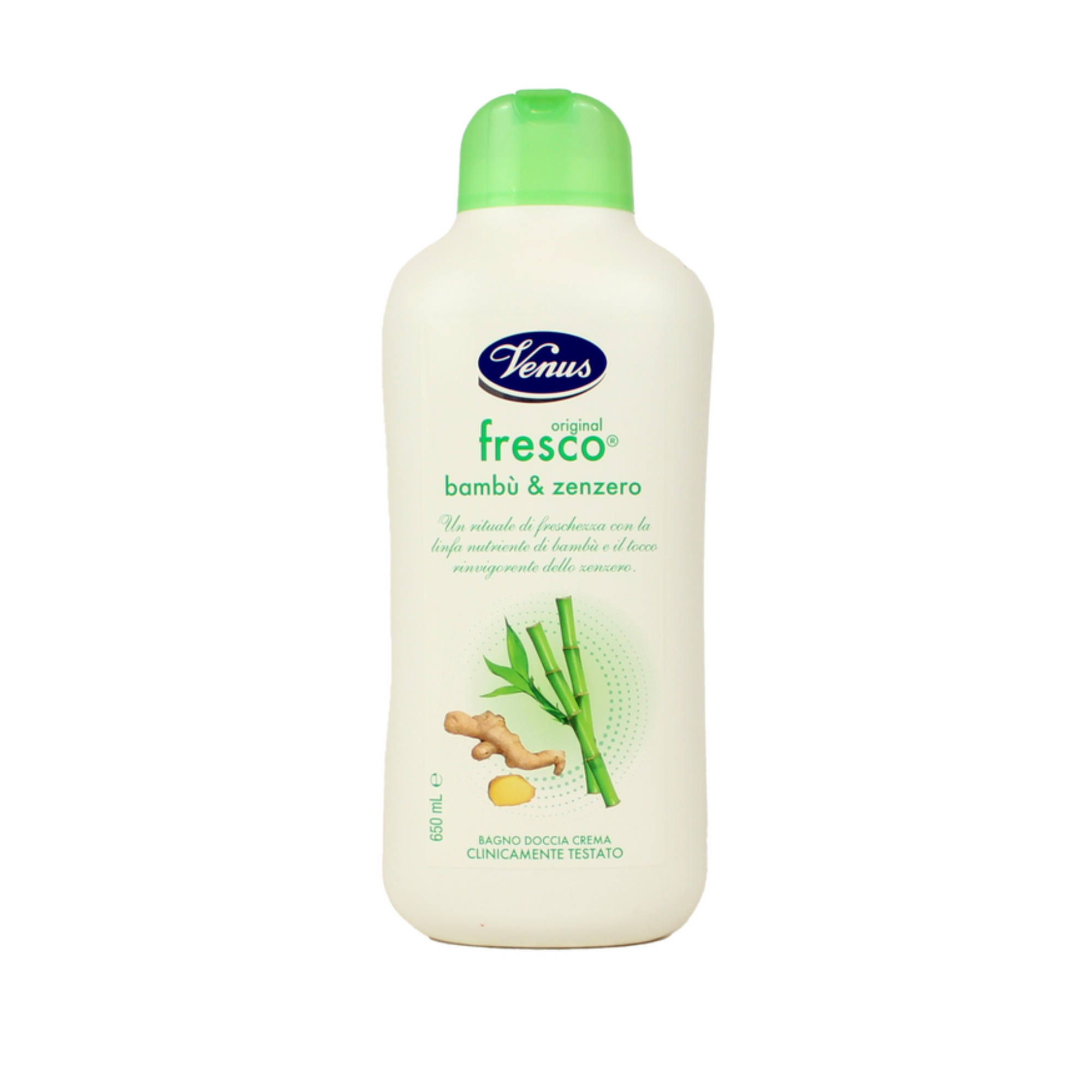 Venus Bagno Doccia Crema Original Fresco Bambù & Zenzero 650ml