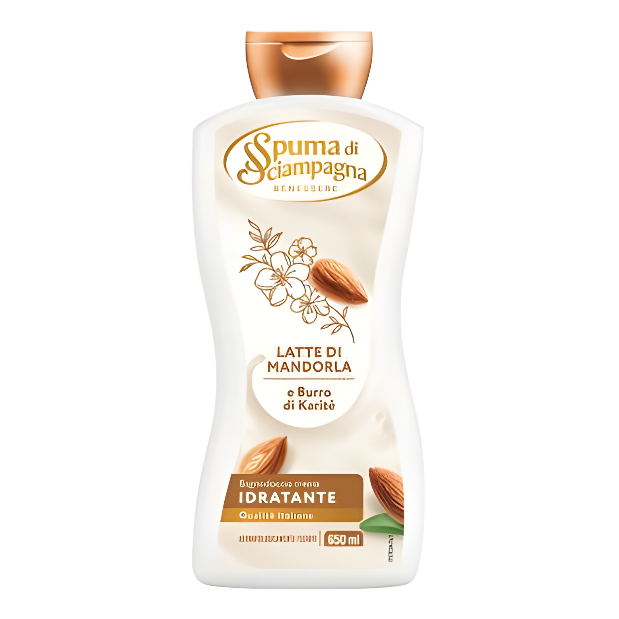 Spuma Di Sciampagna Bagnodoccia Latte Di Mandorla 250ml