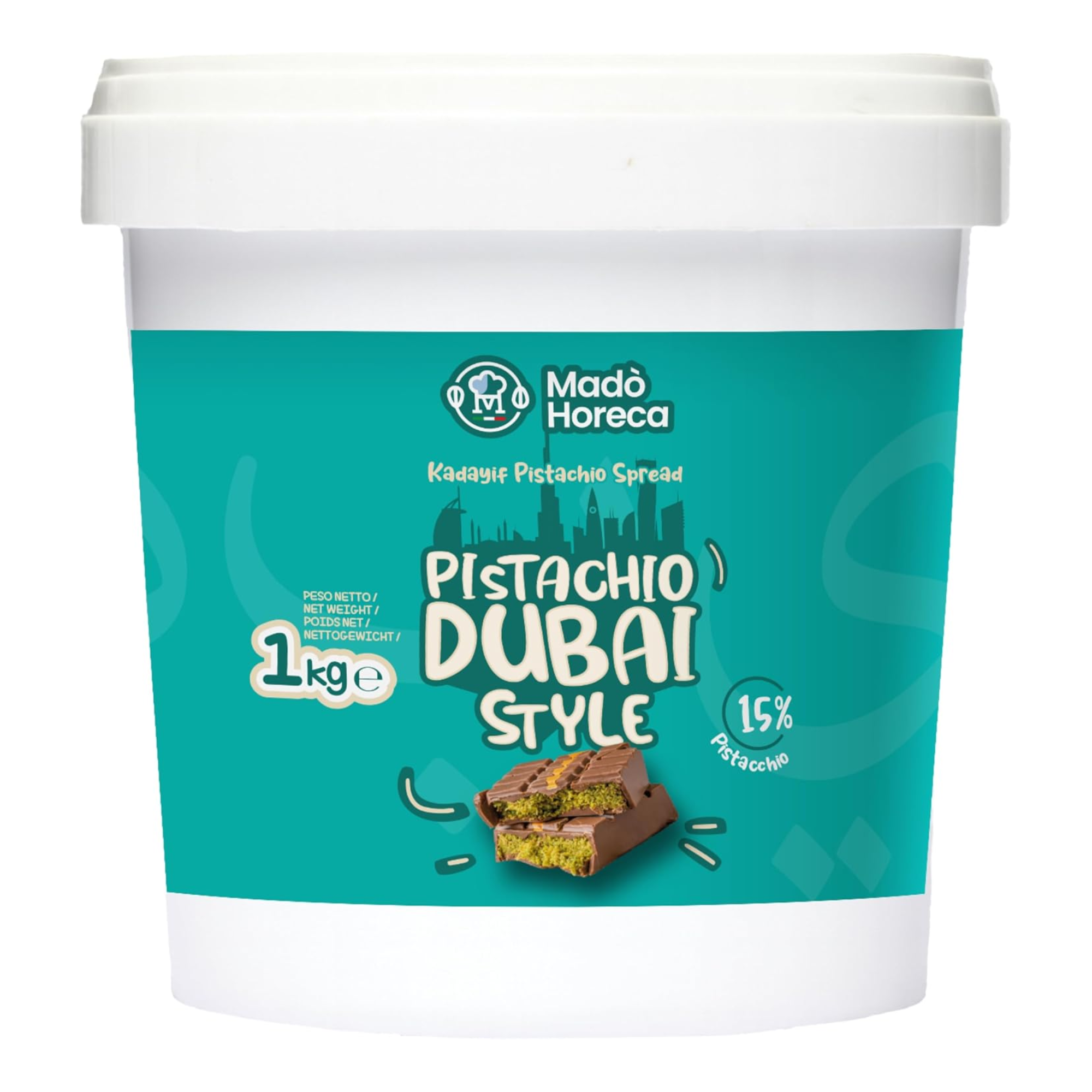 Madò Crema Spalmabile Al Pistacchio Dubai 1 kg