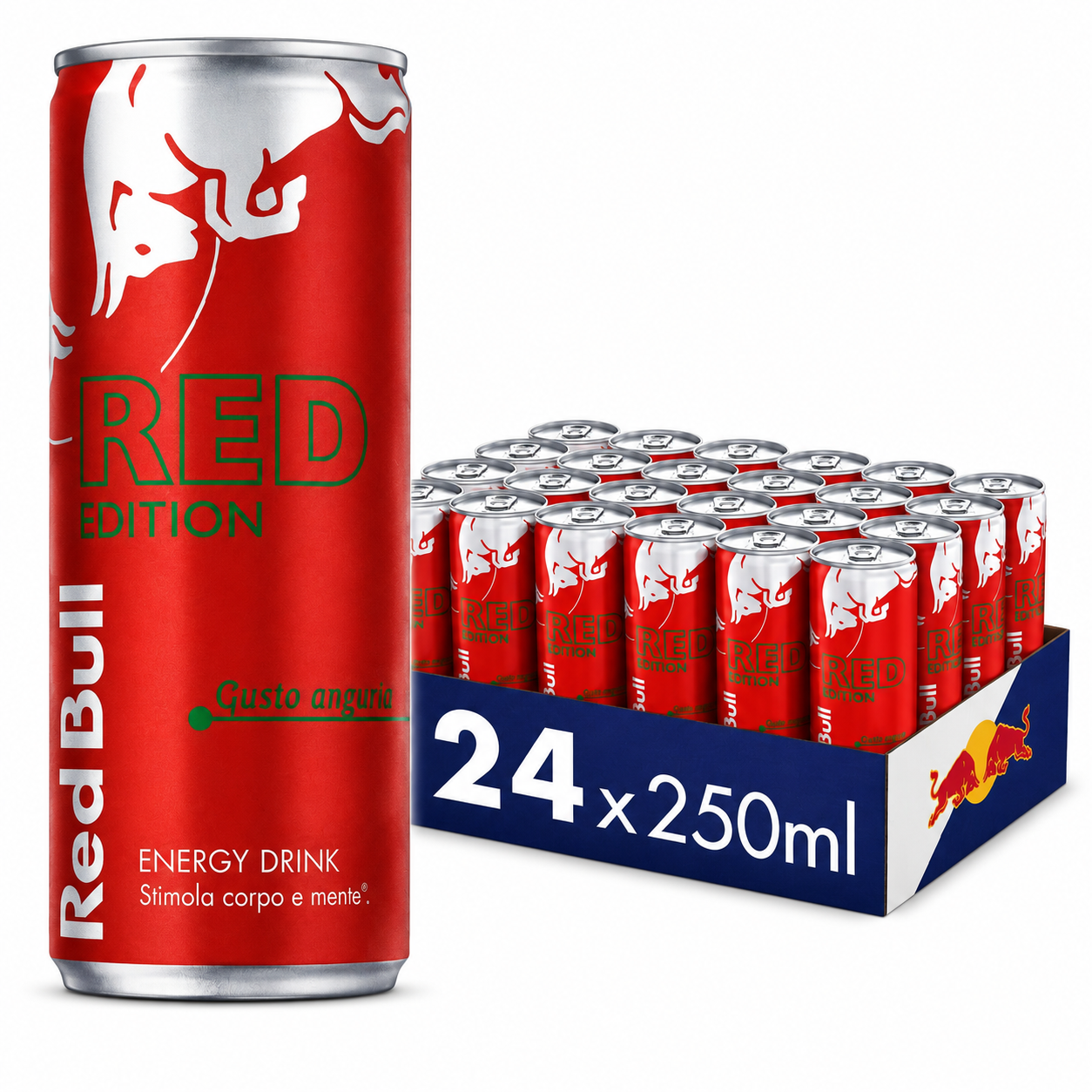 24X Red Bull Red Edition Anguria da 250 ml