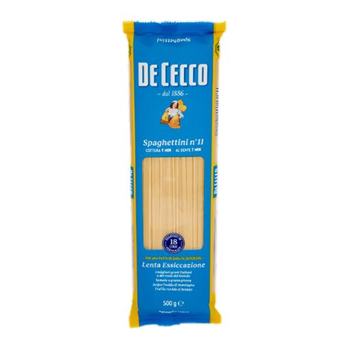 Spaghettini n.11 De Cecco 500g