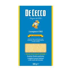 Lasagna n.502 De Cecco 500g