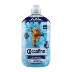 Coccolino Concentrato 76 Lavaggi aria di Primavera 1,750 kg