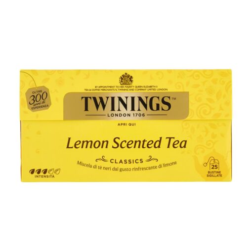 The Twinings Lemon Tè Nero 25 Filtri 50g