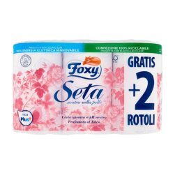 Carta igienica Foxy seta 4+2 rotoli