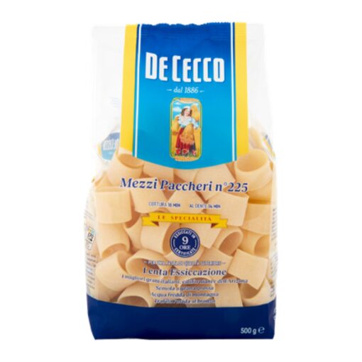 Mezzi Paccheri n.225 De Cecco 500g
