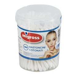 Bastoncini Cotonati Biodegradabili Migross 100 Pezzi