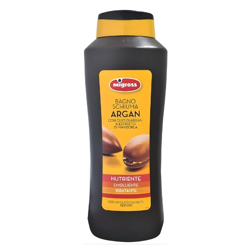 Bagnoschiuma Argan E Mandorla Migross 750 ml