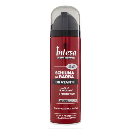 Intesa Pour Homme Schiuma Da Barba Idratante Con Olio Di Avocado E Prebiotico 300 ml