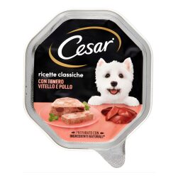  CESAR TENERO PATE' VITELLO & POLLO VASCHETTA 150g