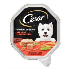 CESAR DELICATO PATE' MANZO & VERDURINE VASCHETTA 150g