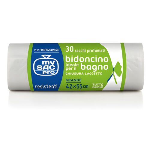 Sacchi Bidoncino Bagno 15 Litri 42x55 cm 30 Sacchi