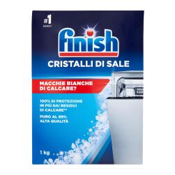 Finish Cristalli Di Sale Cura Lavastoviglie 1000 g