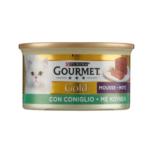 Purina Gourmet Gold Mousse con Coniglio 85 g