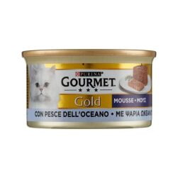 Purina Gourmet Gold Mousse con Pesce dell’Oceano 85 g