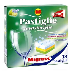 Migross Pastiglie Per Lavastoviglie Al Limone 18 Tabs