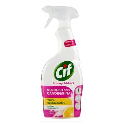 Spray Attivo Multiuso Con Candeggina Profumo Di Limone Cif 650 ml