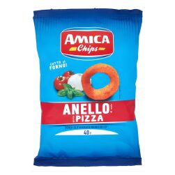 Anelli Di Mais Gusto Pizza Amica Chips 40 g