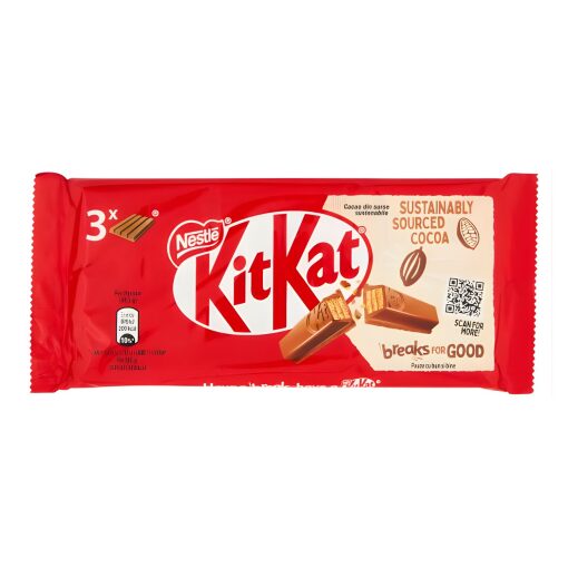 KitKat Classic Wafer Ricoperto Di Cioccolato Al Latte Snack 4 x 41,5 g