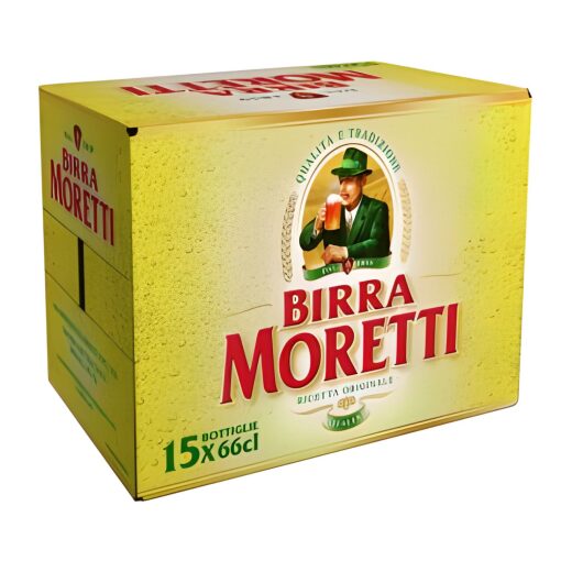 Confezione Birra Moretti Ricetta Originale 15 x 66 cl