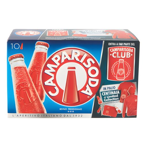 Campari Aperitivo Bitter Alla Soda 10° 10 Bottiglie VAP 9,8 cl