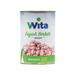 Wita Bio Fagioli Borlotti Lessati 400g