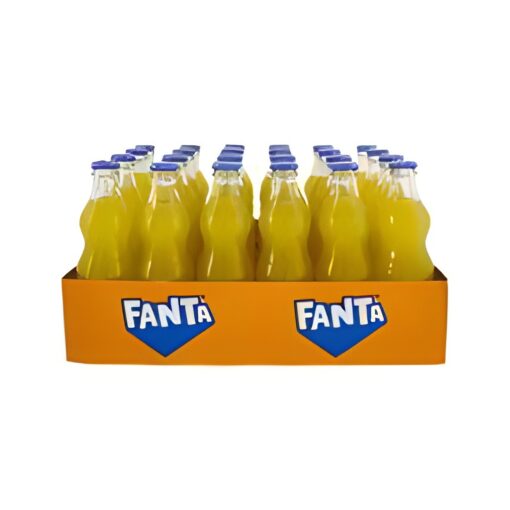 Fanta Orange Bibita Analcolica 24 Bottiglie Vetro 33 cl