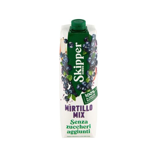 Succo Mirtillo Mix Senza Zuccheri Aggiunti Skipper Zuegg 1 L
