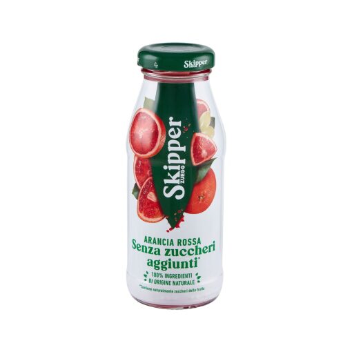 Succo Di Arancia Rossa Senza Zuccheri Aggiunti Skipper 20cl