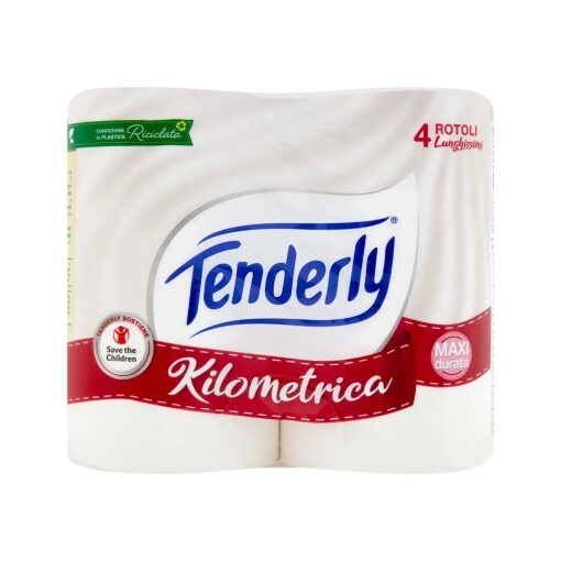 Tenderly Carta Igienica Kilometrica 4 Rotoli