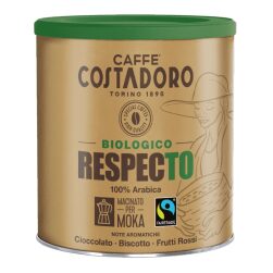 Costadoro RespecTo Bio Caffè Macinato Per Moka Lattina 250g