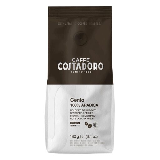 Costadoro Cento Caffè In Grani 100% Arabica Sacchetto 180g