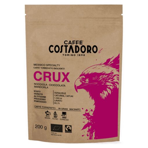 Messico Crux Macinato Per Espresso Costadoro Sacchetto 200 g