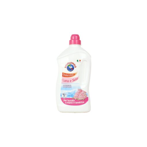 Detersivo Lana E Seta Concentrato Per Bucato A Mano E Lavatrice Risplendo 1L