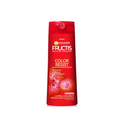 Garnier Fructis Color Resist Shampoo Fortificante Per Capelli Colorati 250ml